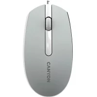 Мышь Canyon M-10 (серый/белый) фото 1